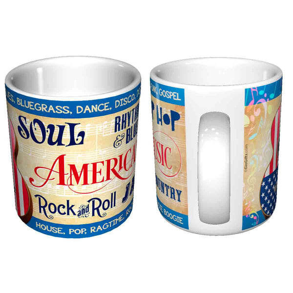 American Music Ceramic Mug - gio-gifts
