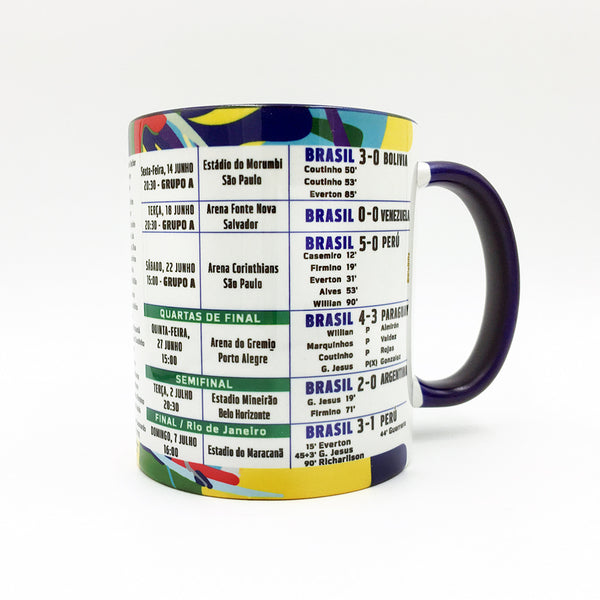 Brasil Campeão Champion Copa America Brasil 2019 Collectible Mug - gio-gifts