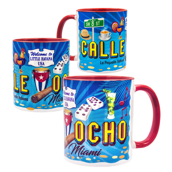 Little Havana Calle Ocho 8, Mug 2 - gio-gifts