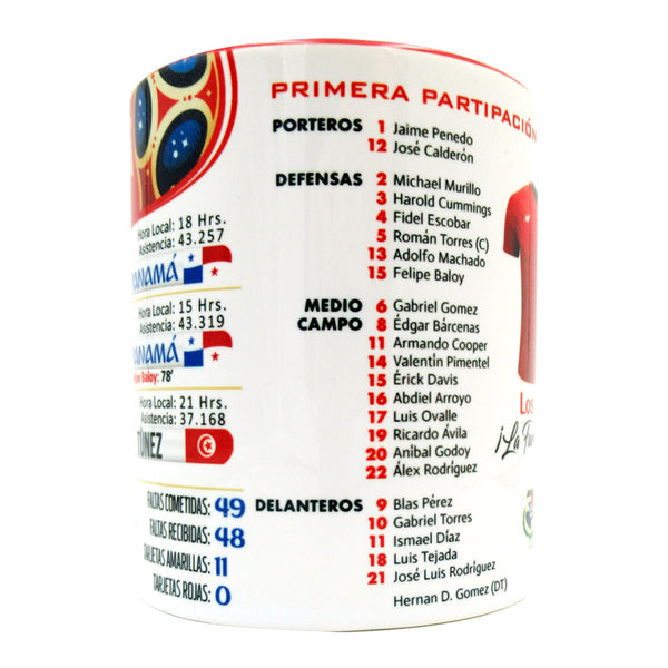 Panama 2018 World Cup Mug with Gold Coin - gio-gifts