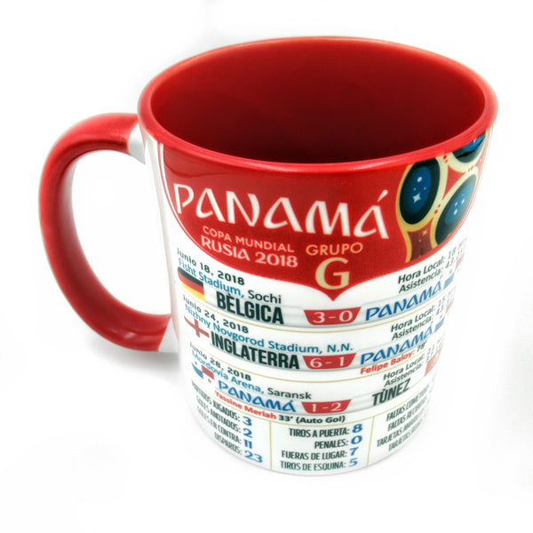 Panama 2018 World Cup Mug with Gold Coin - gio-gifts