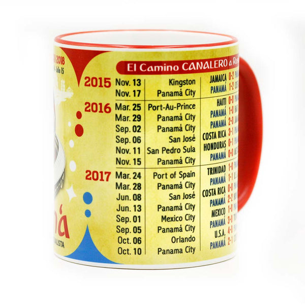 Panama "The Road To Russia 2018" Mug - gio-gifts