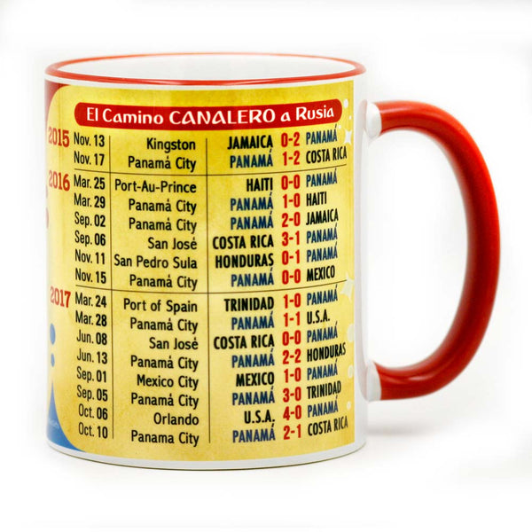 Panama "The Road To Russia 2018" Mug - gio-gifts