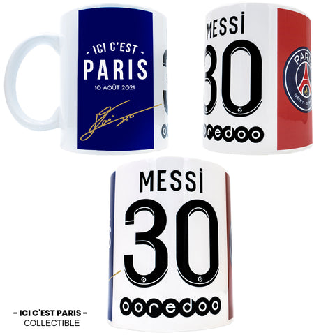 Lionel Messi the arrival PSG