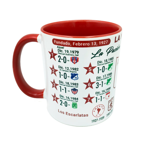 America De Cali Futbol Soccer Collectible Mug