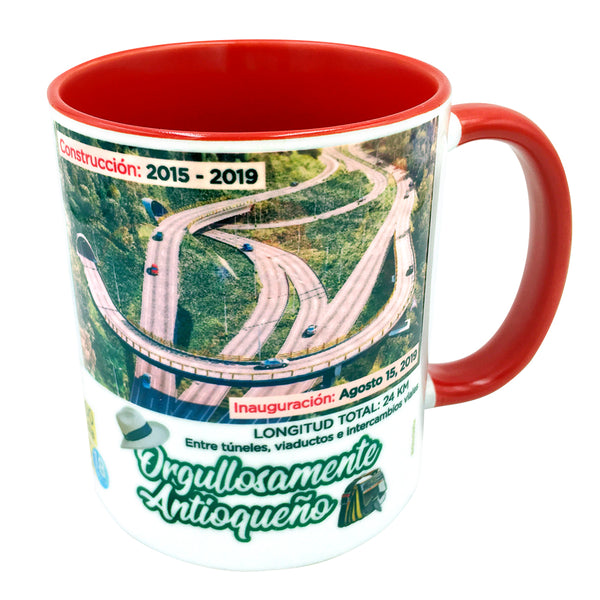 El Tunel de Oriente, Medellin Colombia Collectible Mug 11 Oz. - gio-gifts